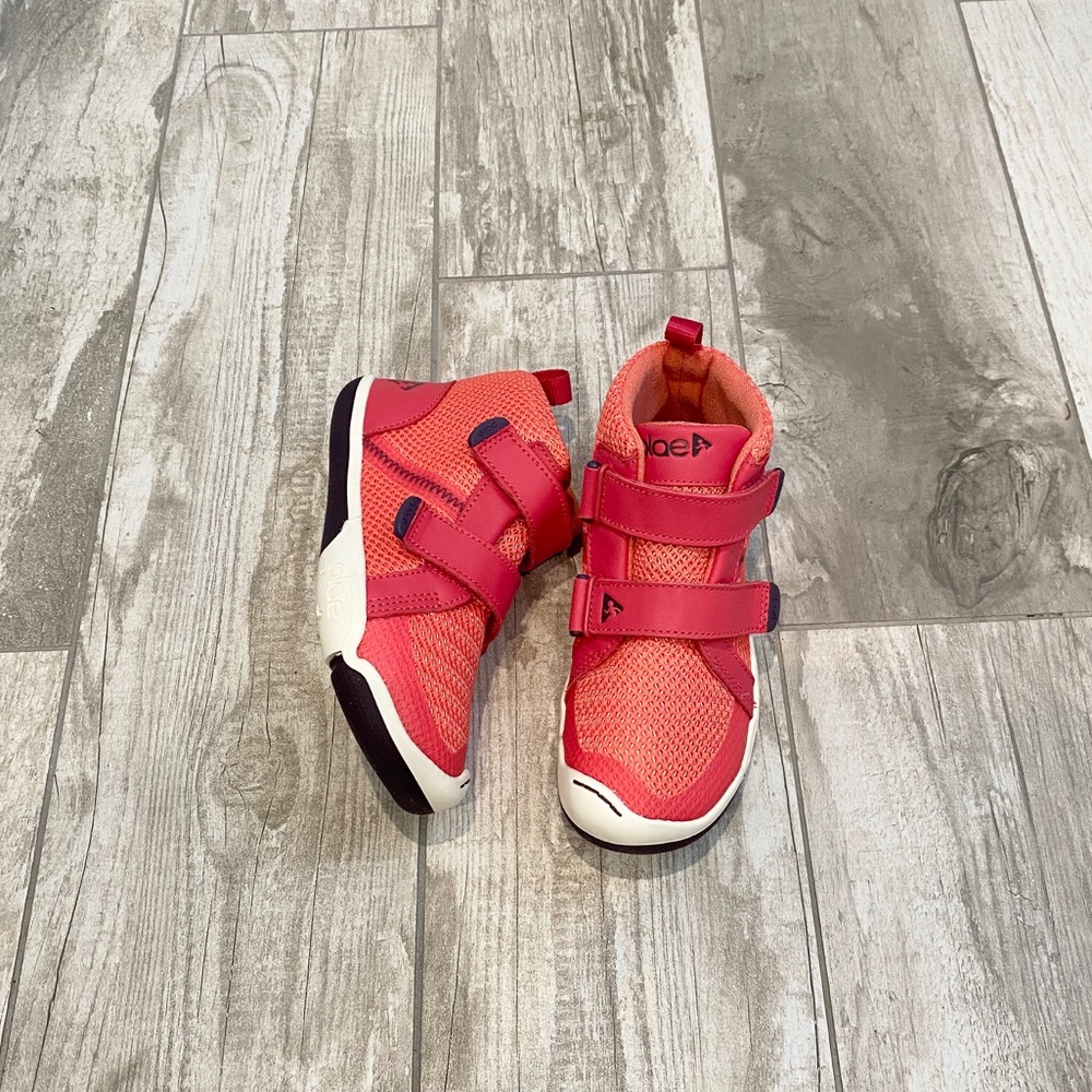 New PLAE Leo Coral High tops